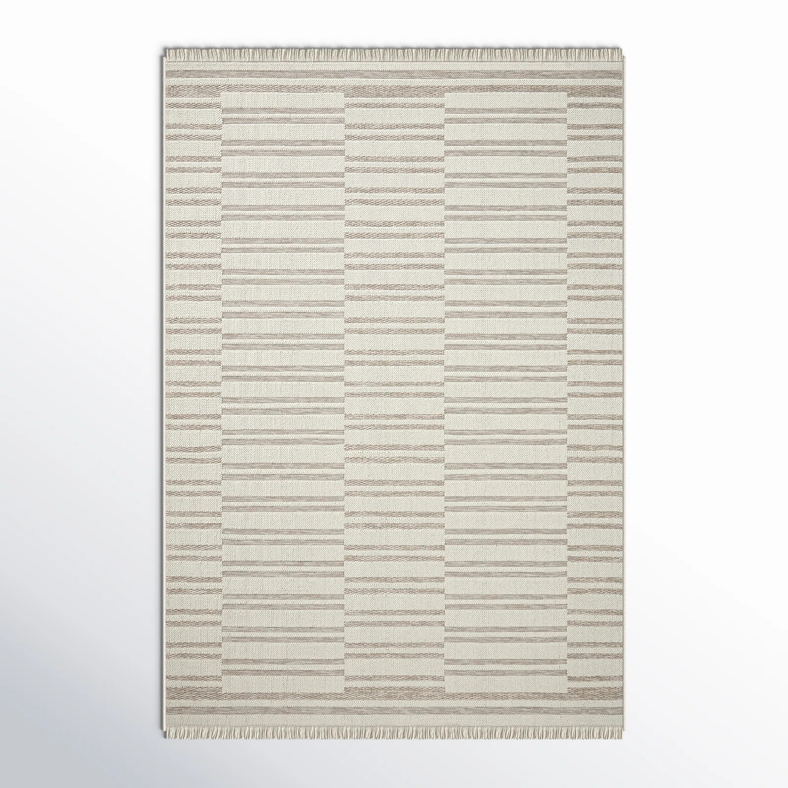 Malibu Brown/Beige Indoor / Outdoor Area Rug | Wayfair North America