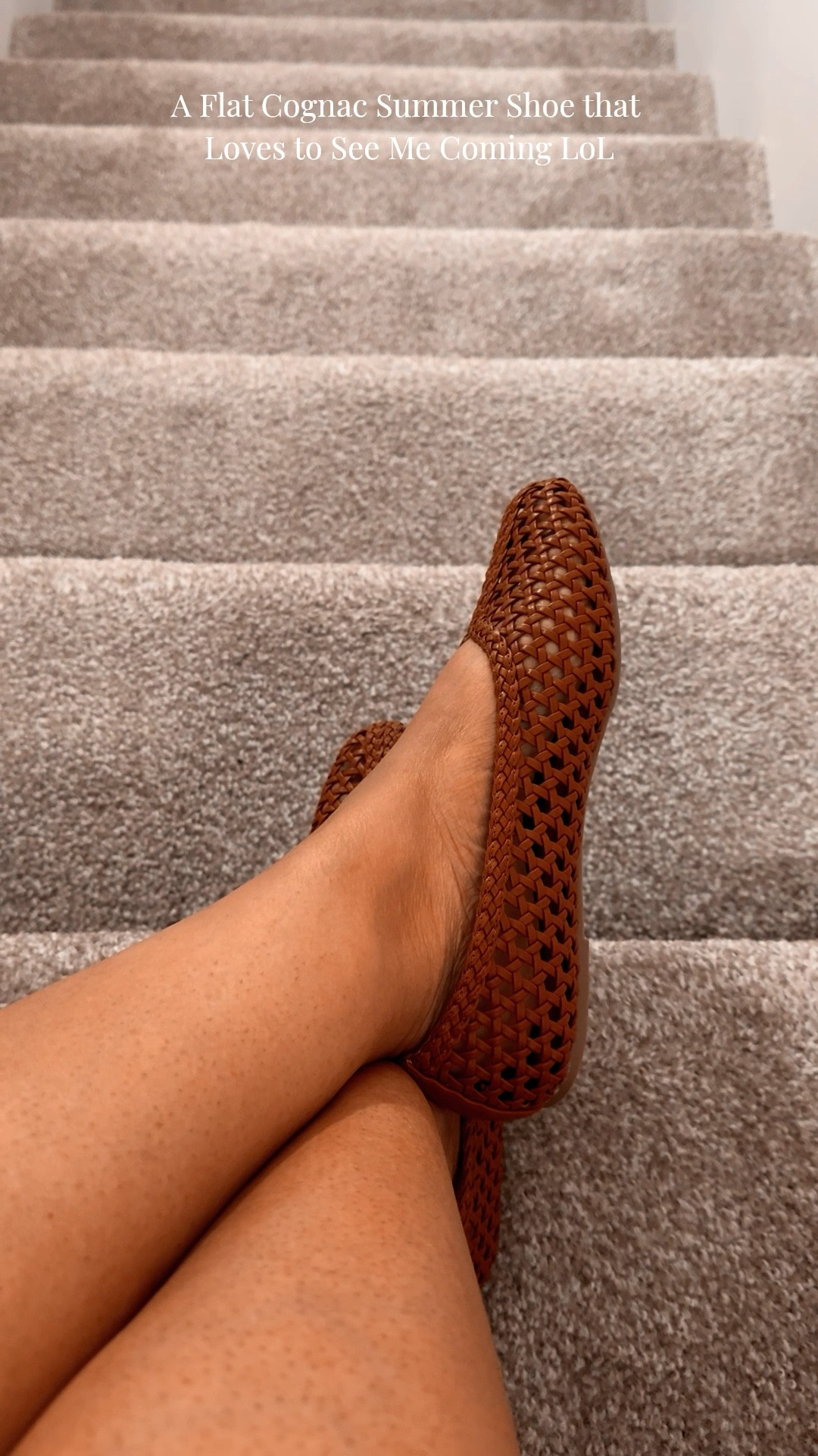 FLAT COGNAC SUMMER SHOE | petite skirts | petite dress | petite pants | petite blouse | petite coats | modest skirts | modest dresses | modest pants | modest blouse | summer fall winter outfits | size 8.5 shoes | size 9 shoes | cute shoes | summer fall winter shoes | black content creator | black influencers | black lifestyle creator | modest petite OOTD outfits for dressing up or dressing down 

#LTKTravel #LTKPetite