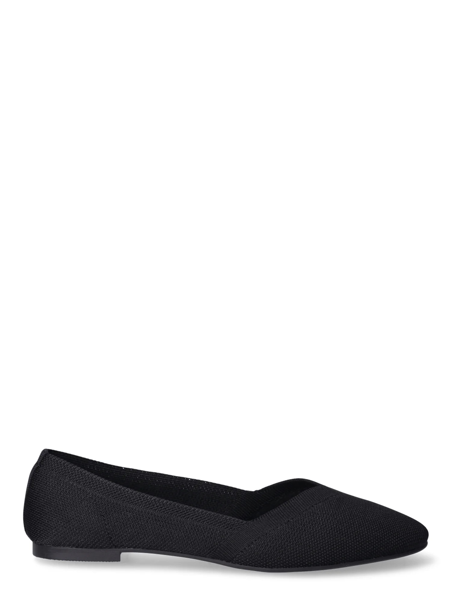 Time and Tru Women's Knit Ballet Flats | Walmart (US)
