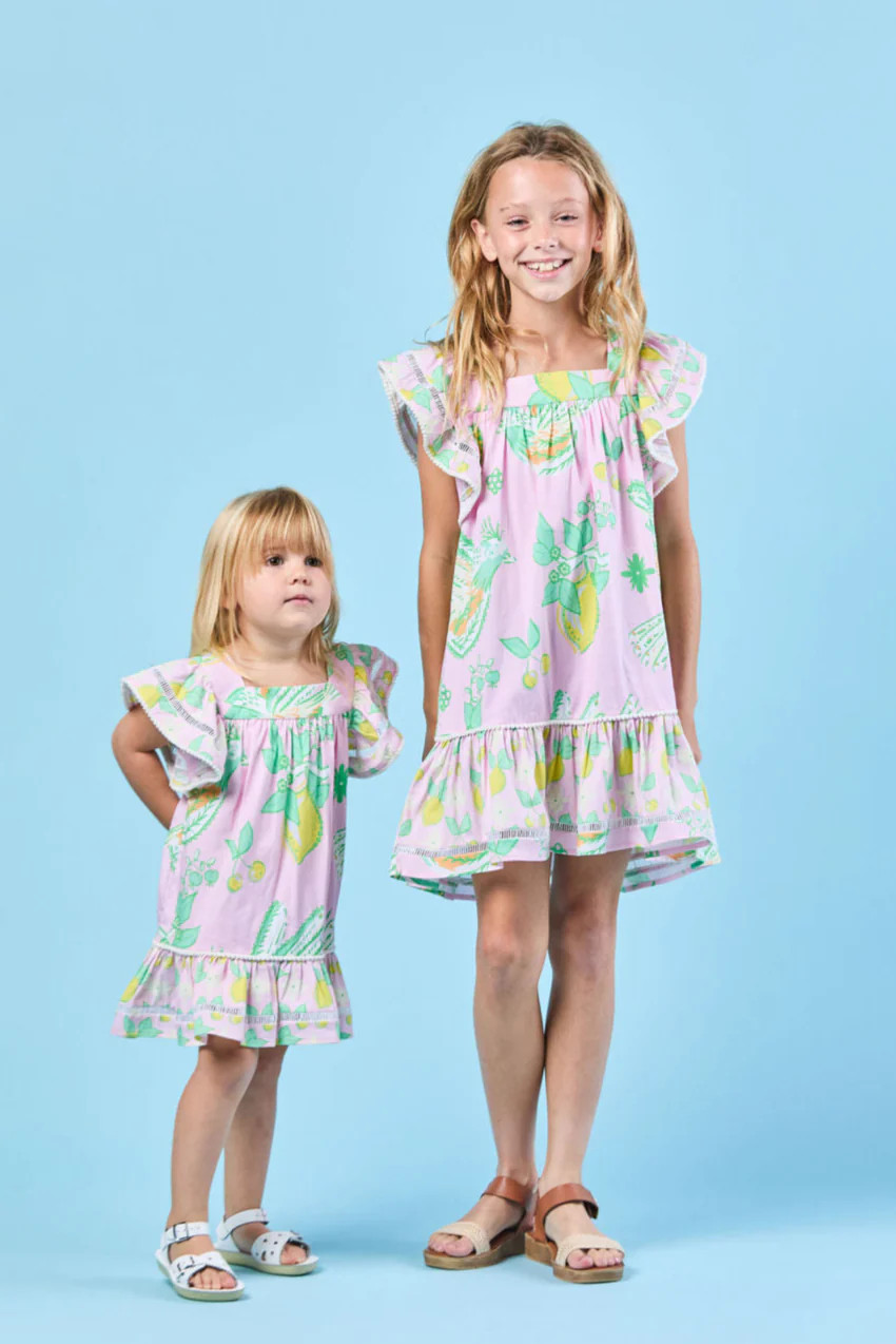 Sheridan French I Spring 2025 I Poppy Dress in Blushing Songbird | Sheridan French