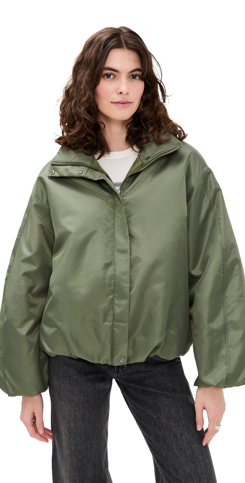 ANINE BING Olive Cyrus Jacket Olive S | Shopbop