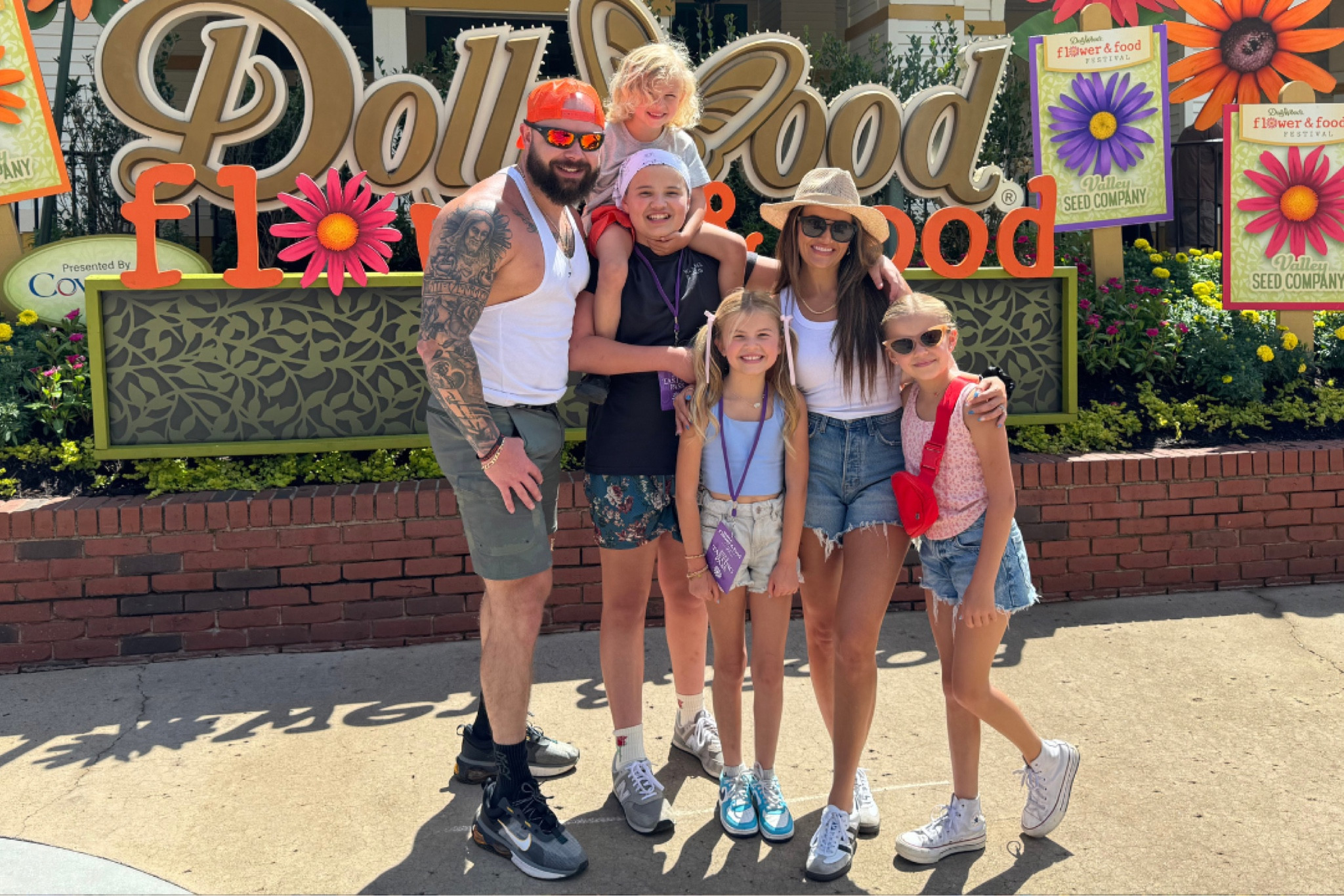 Dollywood family theme park style!!! My favorite scoop neck tank and mom denim shorts! Britain+Baylaa love these Target tanks for mix and matching with multiple fits! Comfortable sneakers for the whole family ♥️

#LTKKids #LTKStyleTip #LTKFamily