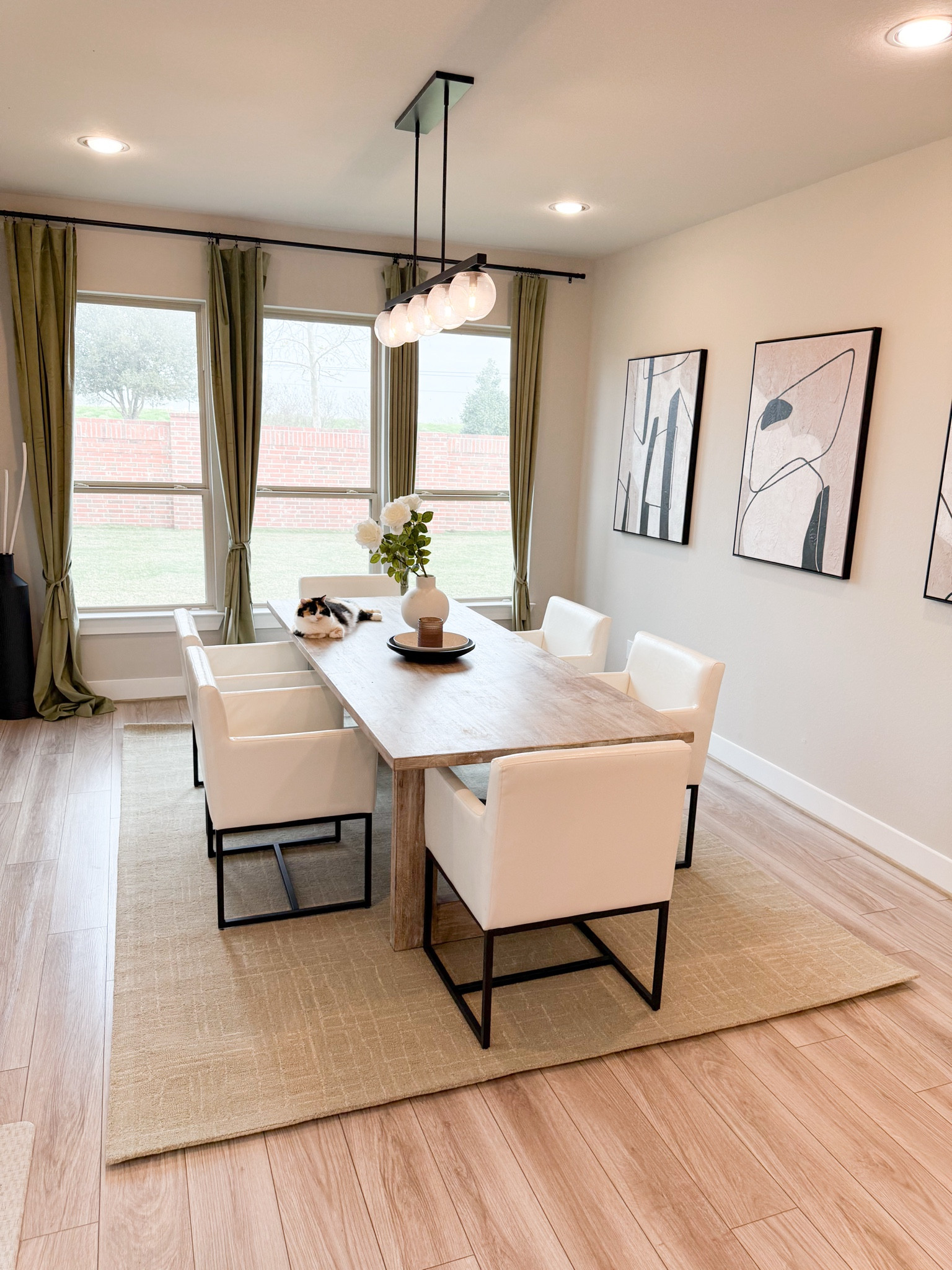New rug for the dining area! Had to ditch the old one, because it was a lighter color & stains were too much to clean everyday

#LTKStyleTip #LTKHome