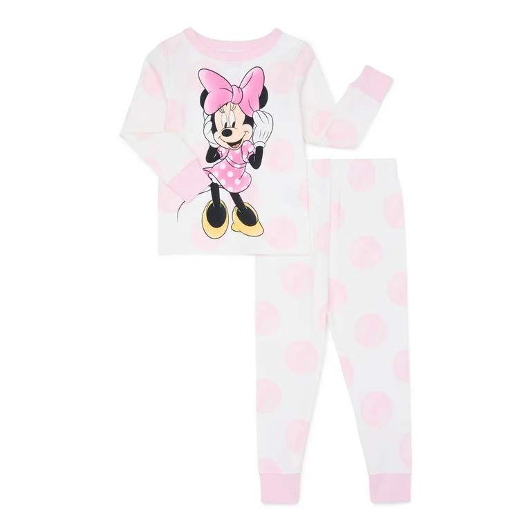 Character Toddler Long Sleeve Shirt and Pants Pajama Set, 2-Piece, Sizes 12M-5T - Walmart.com | Walmart (US)