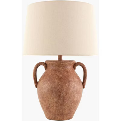 Livabliss Mubi 27"H x 18"W 18"D Traditional Red Table Lamps | Target