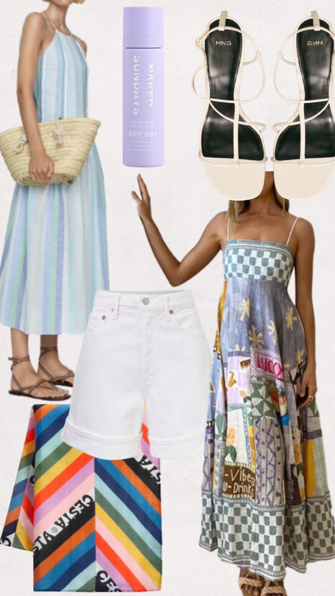Summer Dresses // Summer Sandals // White Shorts // Face Sunscreen Spray

#LTKSeasonal #LTKStyleTip #LTKShoeCrush