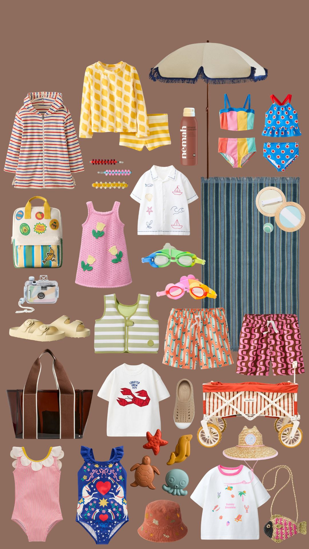 Warm weather essentials🌞 

 #LTKSeasonal #LTKSwim #LTKKids