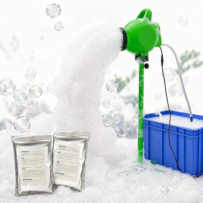 PILIN 800W Bubble Machine for Party Pool Foam Cannon Outdoor Heavy Foam Machine with Water Tank,2... | Amazon (US)