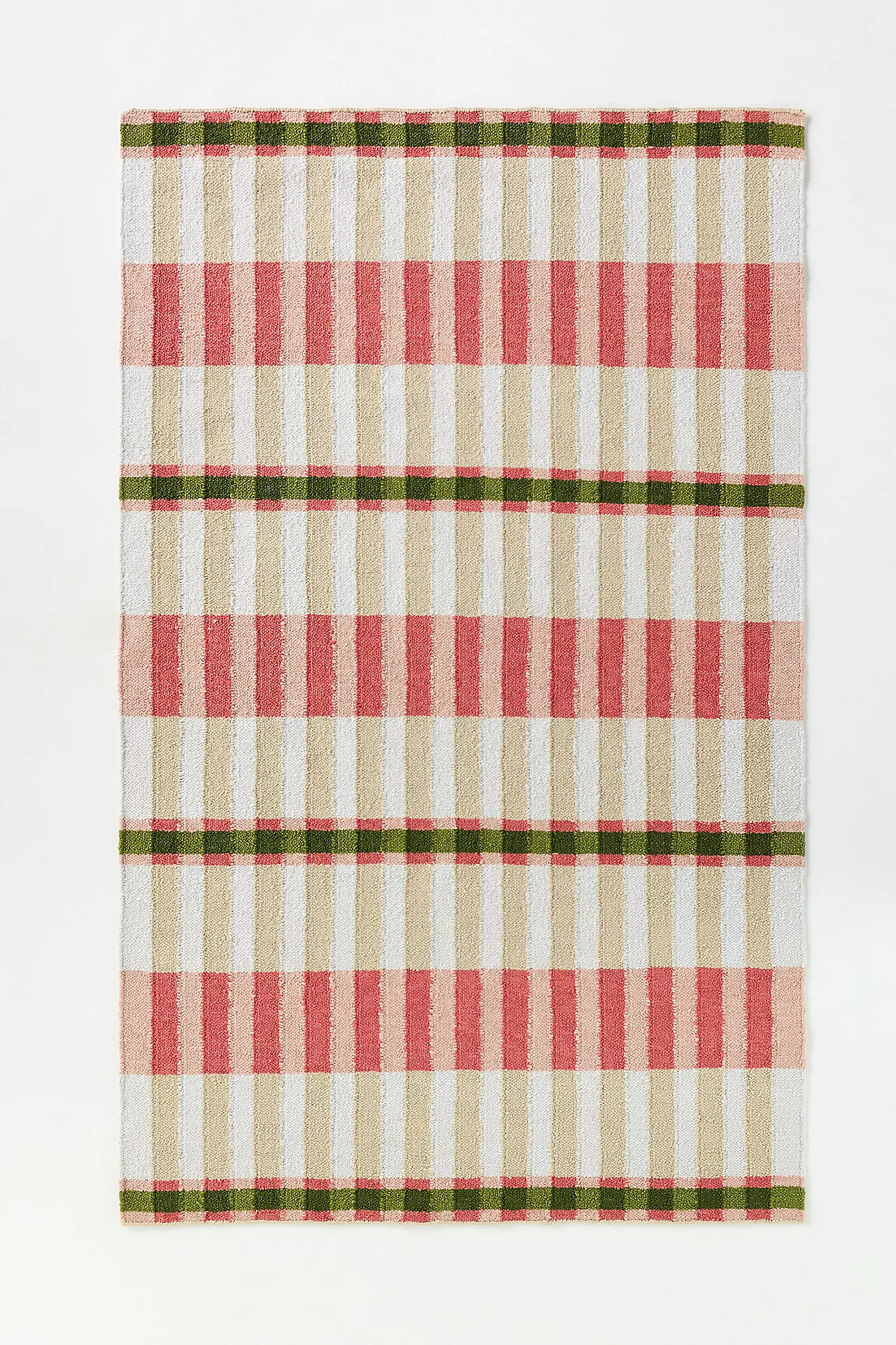 Poppy Indoor/Outdoor Flatwoven Geometric Rug | Anthropologie (US)