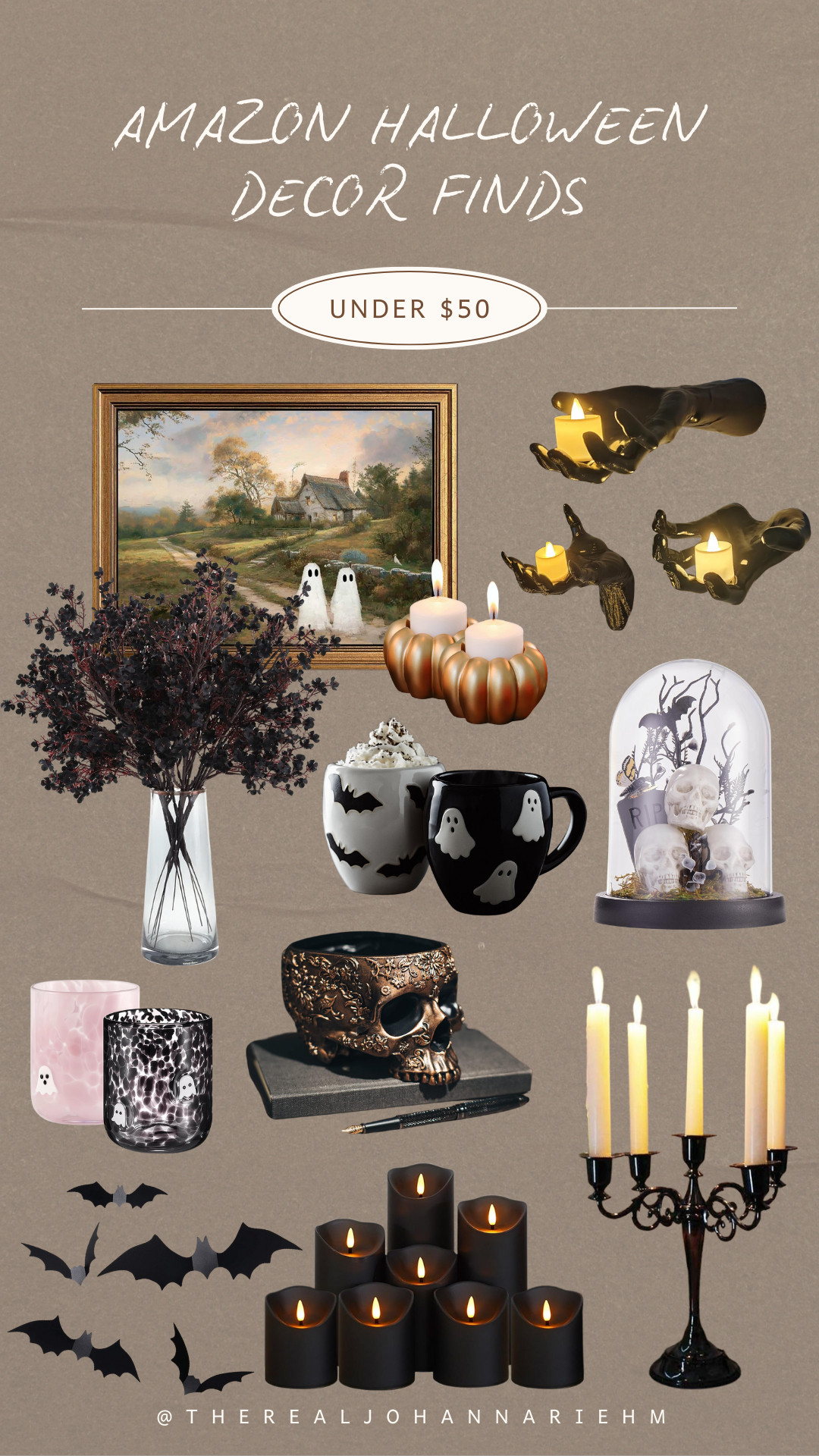 Spooktacular Halloween decor finds under $50 (yes, all from Amazon!) 

 #LTKHalloween #LTKSeasonal #LTKFindsUnder50