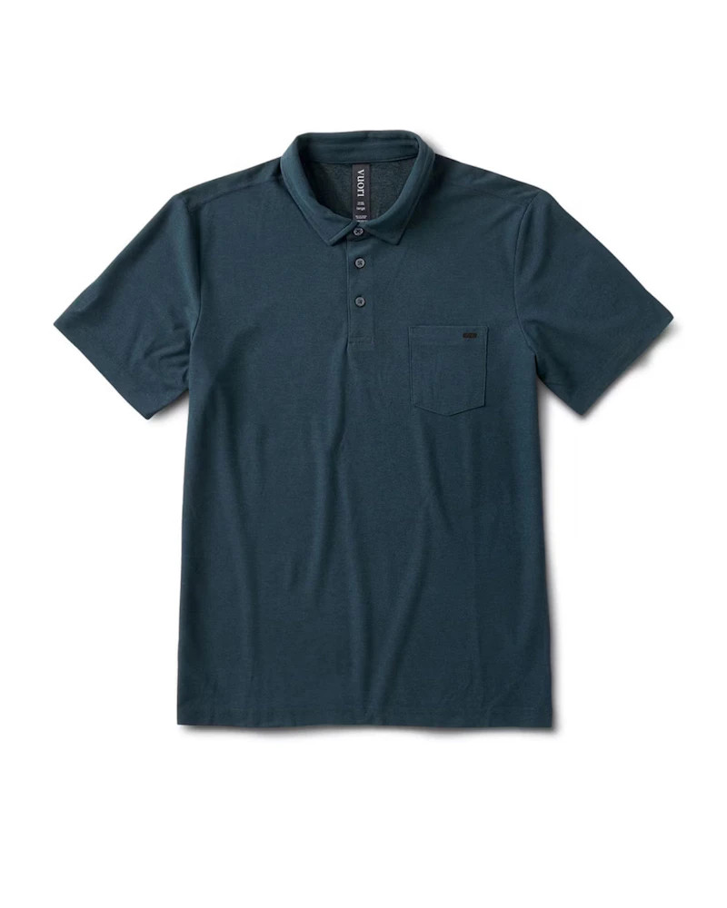 Ace Polo | Indigo | Vuori Clothing (US & Canada)