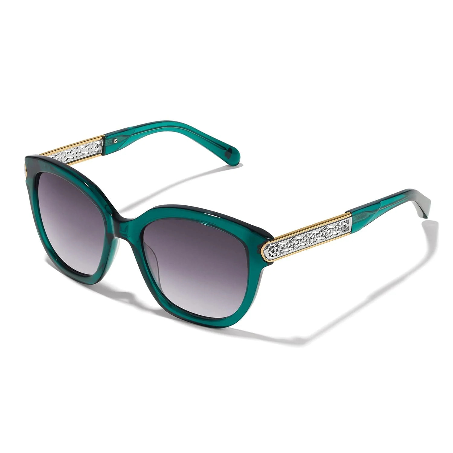 Intrigue Emerald Sunglasses | Brighton