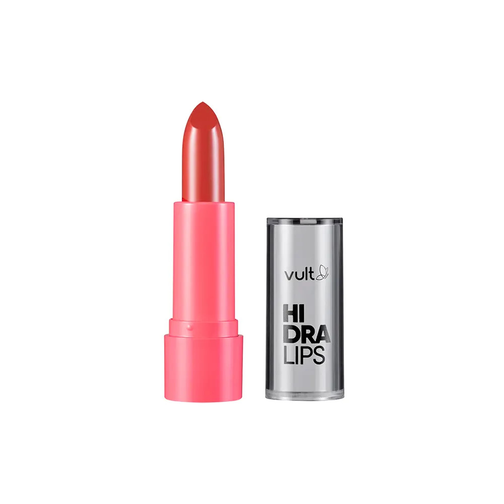 Batom Cremoso Matte Vult Hidra Lips 10 Marrom Mascavo 3,6 g | Amobeleza (BR)