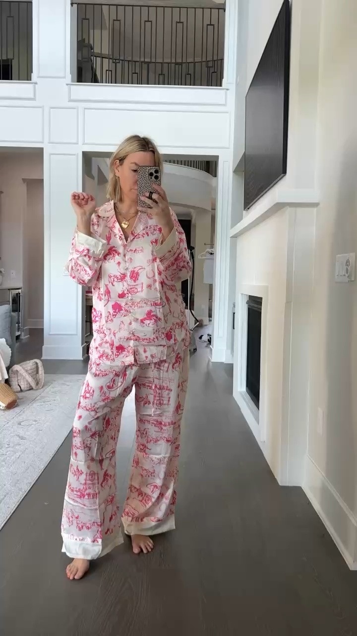 The cutest pajamas!! So silky & great for summer. A total Free People look for less 🙌🏼

#LTKgrwm #LTKootd #LTKMothersDay