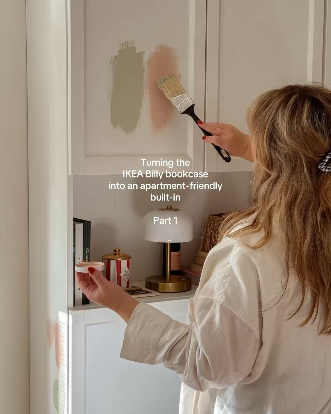 Transforming the Billy bookcase from IKEA! 