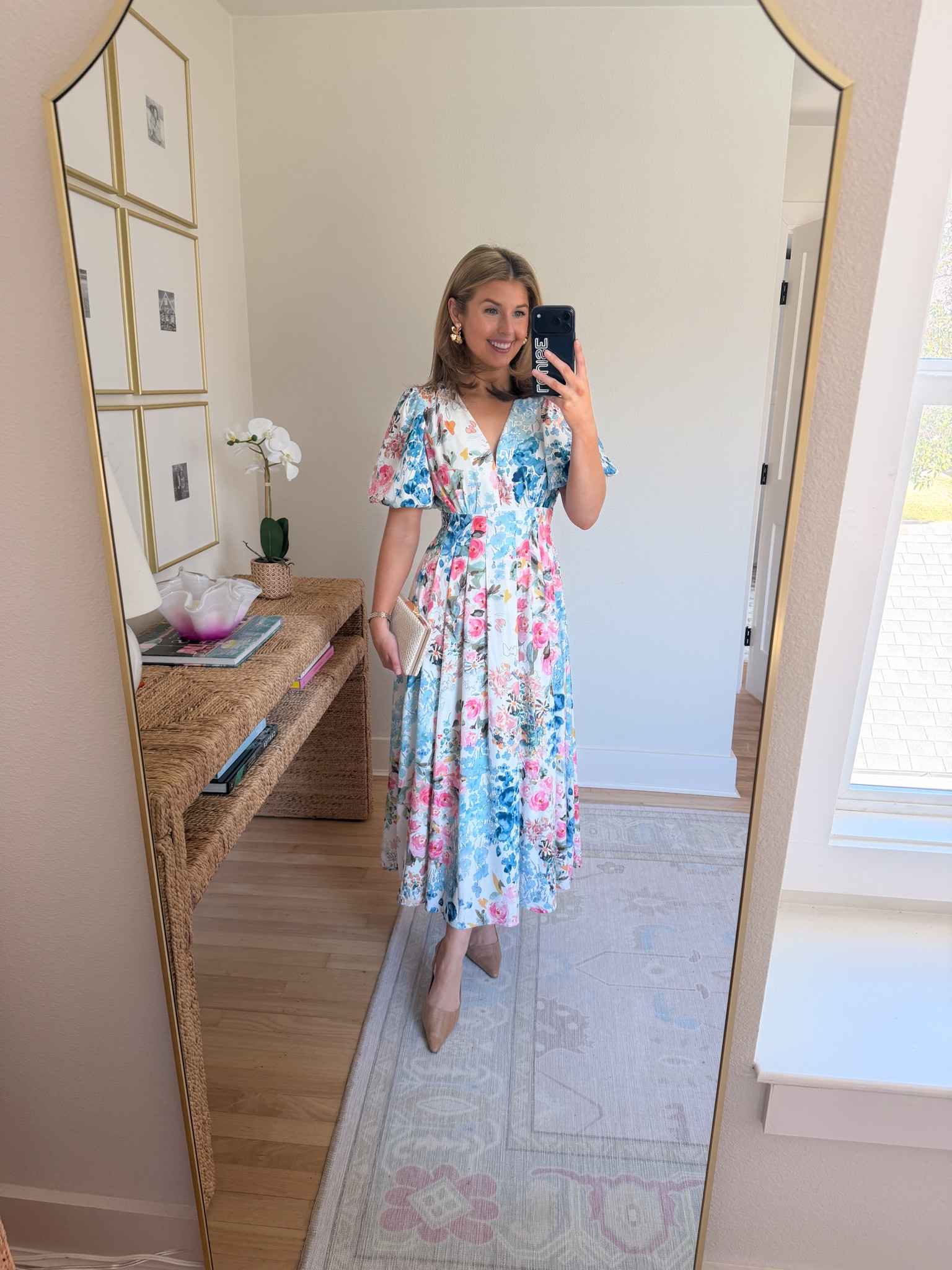 Spring wedding guest or Easter dress under $100! Wearing a S 