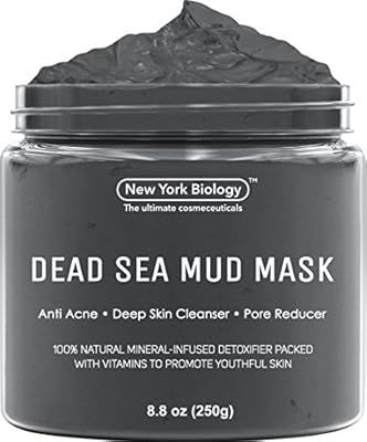 New York Biology Dead Sea Mud Mask for Face and Body - Natural Spa Quality Pore Reducer for Acne,... | Amazon (US)