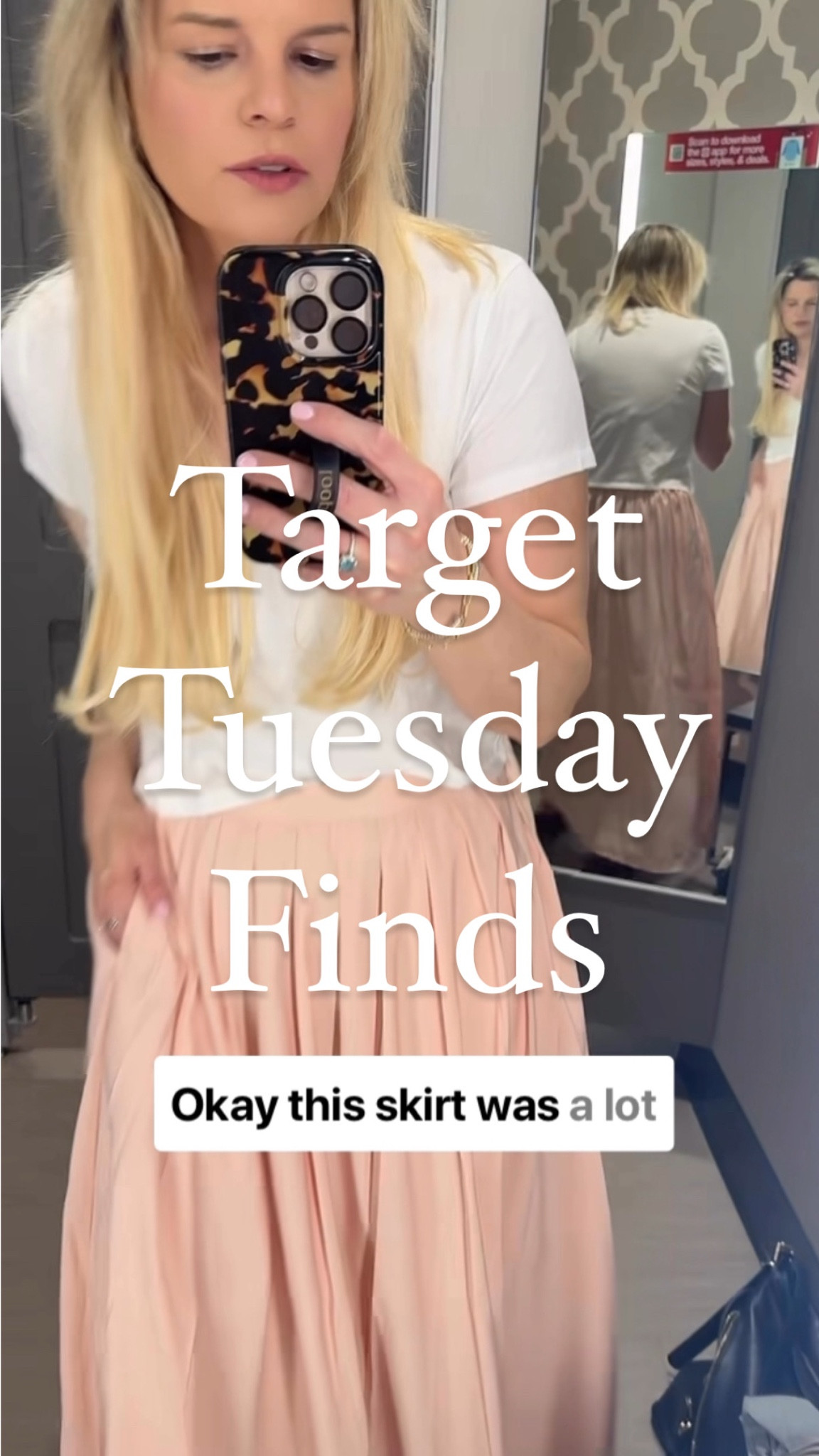 Sizing 
Pleated skirt tts and roomy
Shoes tts
Eyelet dress sized down (there wasn’t a medium) 
Black dress sized up 
White shirt tts 

#LTKSpring #LTKStyleTip #LTKFindsUnder50