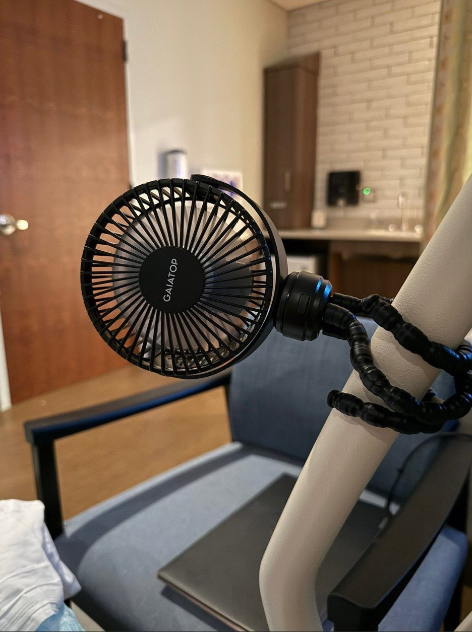 One of the few “must have” items for your hospital bag! This portable fan attaches easily and is AMAZING! (And makes a great stroller fan once baby is here!)

#LTKmomlife #LTKBaby #LTKBump