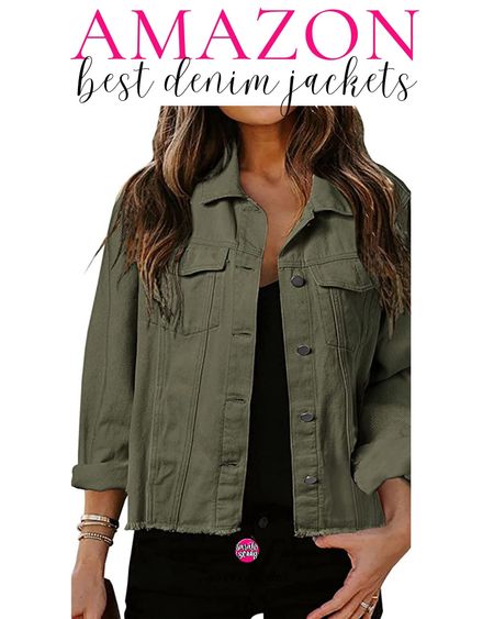 Check out these #AmazonBestSellers denim jackets - a must-have staple piece for every wardrobe! These stylish and versatile pieces are some of Amazon's favorites, so you know they're the real deal. Tag someone who needs this in their wardrobe! #DenimJacket #FashionStaples #AmazonFavorites #StyleEssential #WardrobeMustHave #OutfitGoals #StylishPieces #OOTDGoals #TrendyLook #InstaFashion

#LTKFind #LTKstyletip #LTKSeasonal