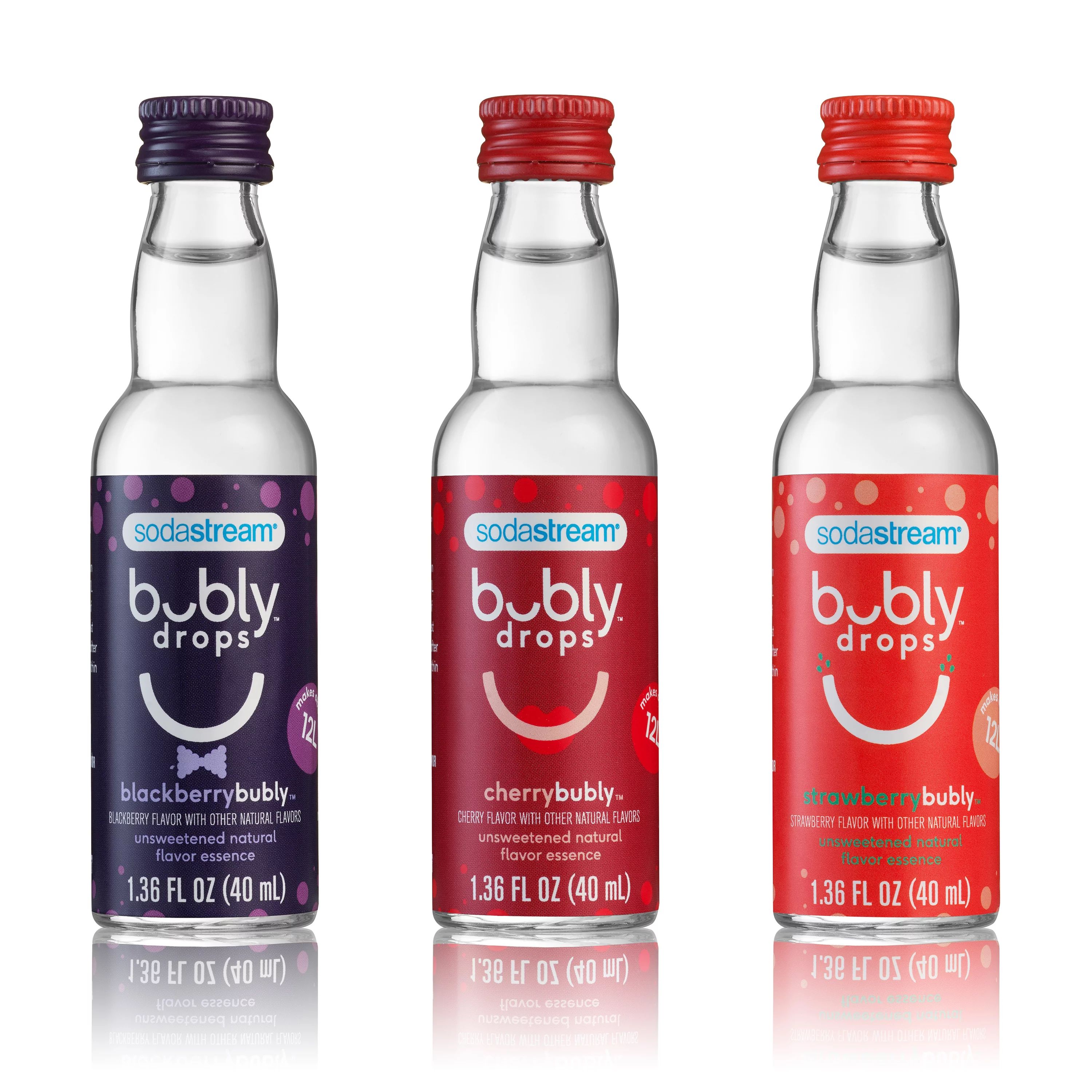 SodaStream bubly drops Berry Bliss 3 Flavor Variety Pack, 3 Count, 440 mL | Walmart (US)