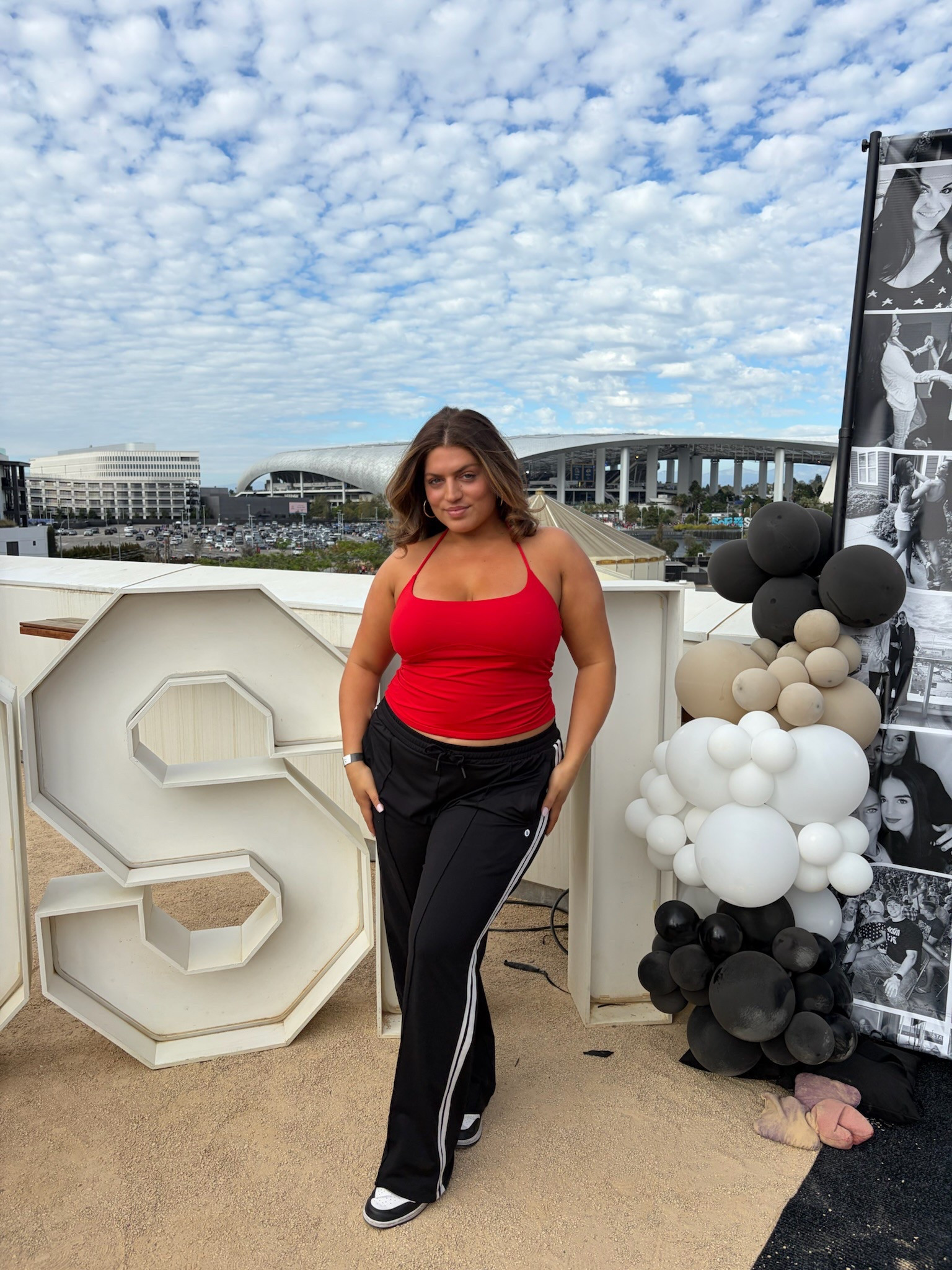 hi besties!!! i like to dress up but i also def love me a chill cute sporty fit!!!🏈😍 tank & track pants are both from amazon actually and honestly the quality is 10/10!! this viral cami top ties in the back as a halter, so it’s adjustable! also i've had these pants for a while now and every time i wear them i get so many compliments! amazon ate with this fit!!🖤❤️

#LTKStyleTip #LTKMidsize #LTKPlusSize