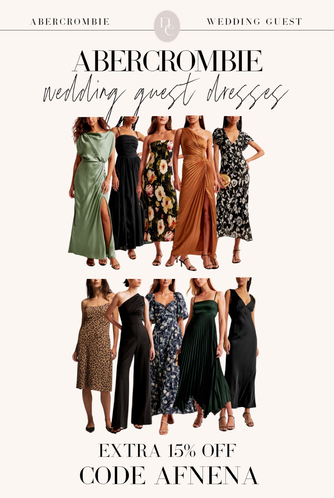 Use code AFNENA to save 15% off Abercrombie!! 🤍


Fall outfit 
Fall fashion 
Fall dress
Wedding guest dress
Event dress 
Black-Tie 

#LTKwedding #LTKstyletip #LTKfindsunder100