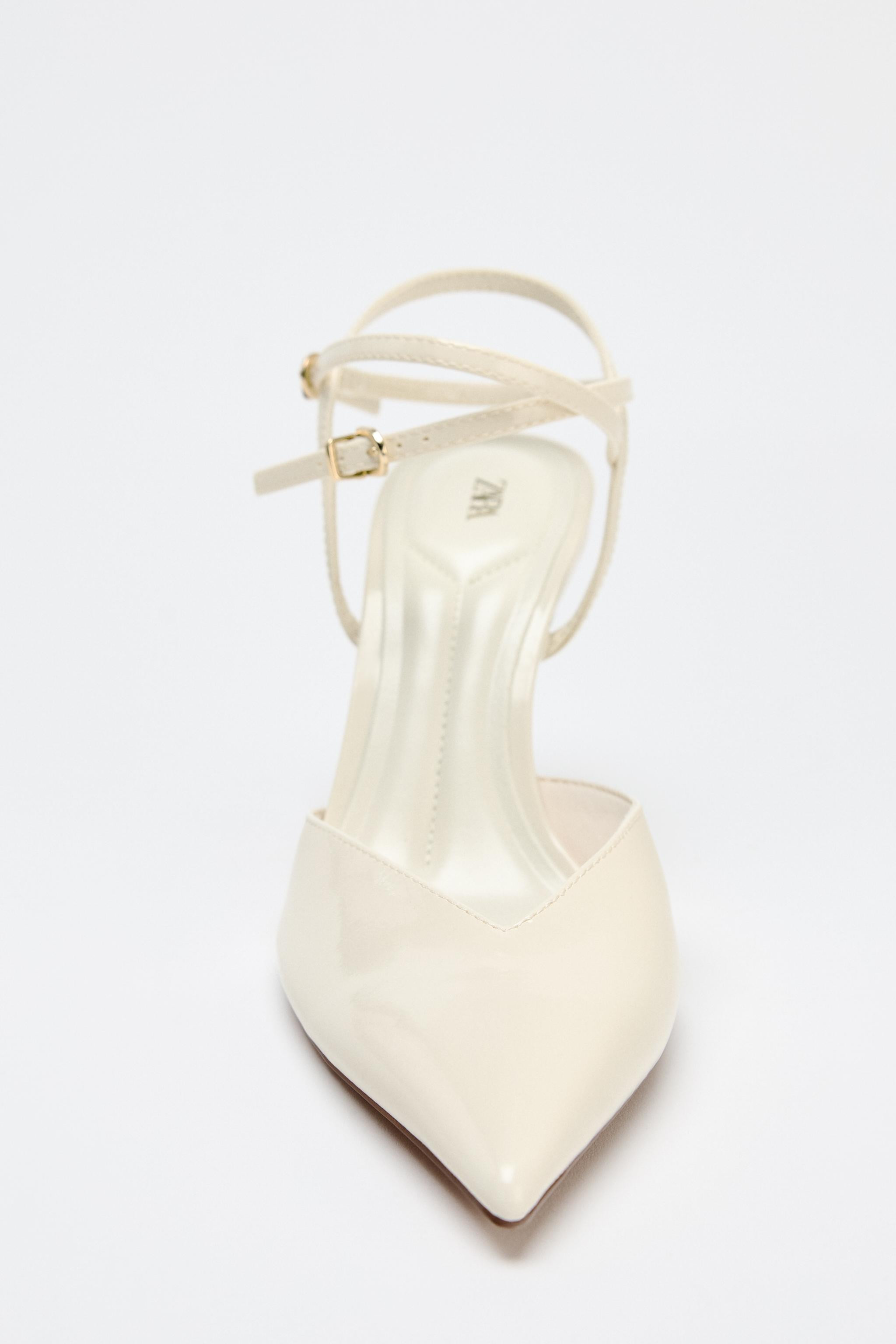 STRAPPY SLINGBACK HEELS | Zara US