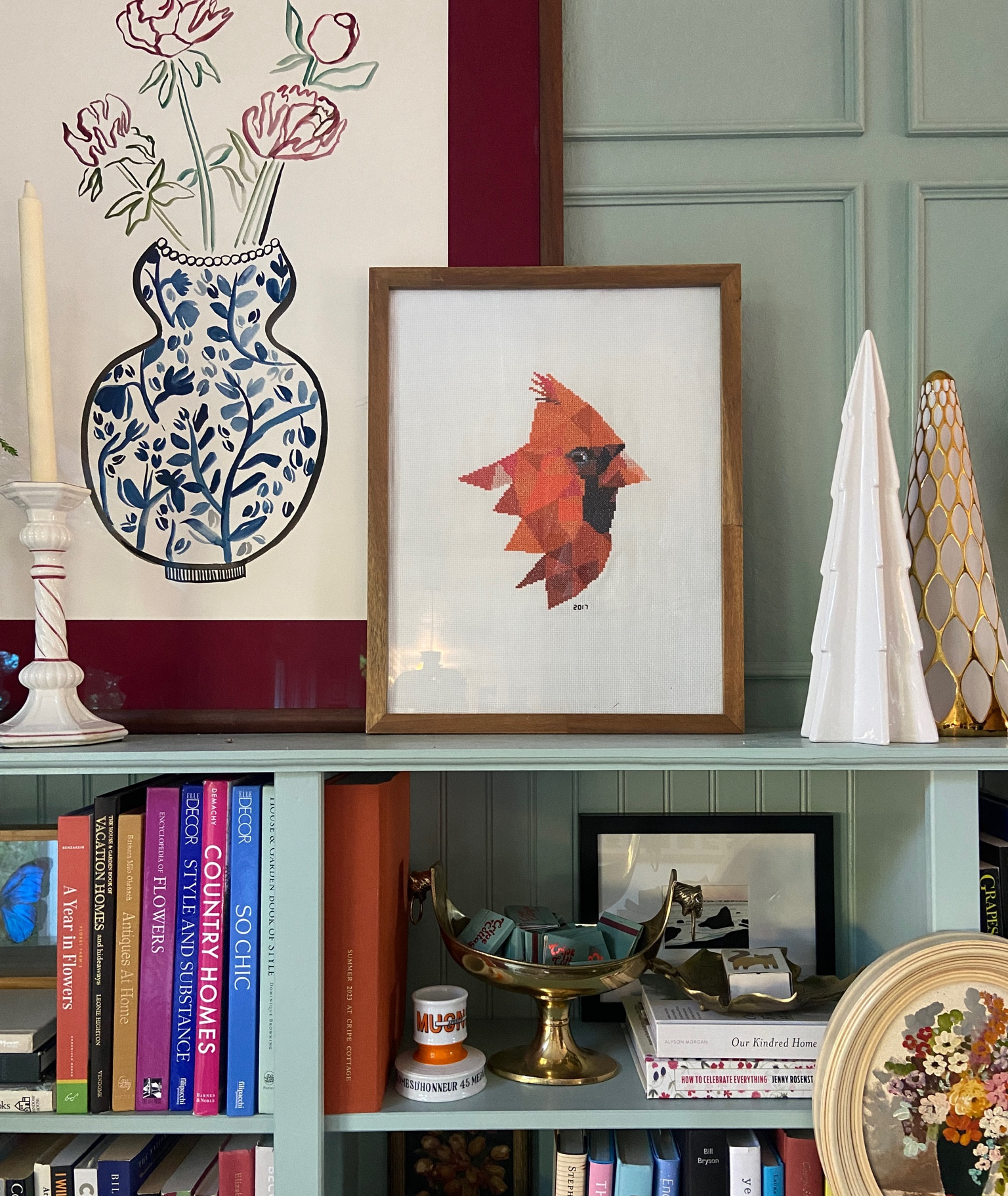 another fave cross-stitch project! pattern linked 

#LTKHoliday #LTKhome