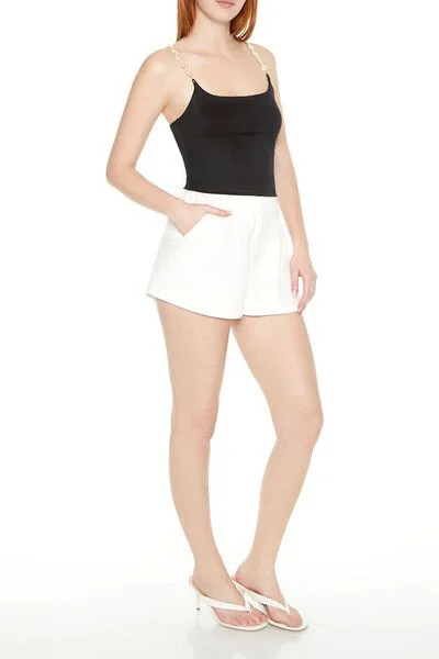 High-Rise Trouser Shorts | Forever 21