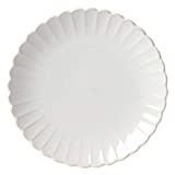 Lenox French Perle Scallop Dinner Plate, 1.60 LB, White | Amazon (US)