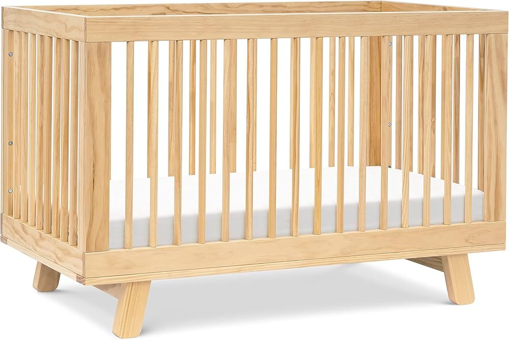 babyletto Hudson 3-in-1 Convertible Crib with Toddler Bed Conversion Kit in Natural, Greenguard G... | Amazon (US)