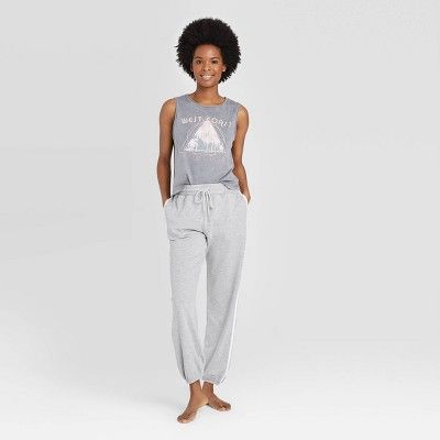 Women's Lounge Jogger Pants - Colsie™ Gray | Target
