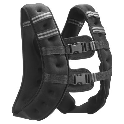 VEVOR Weighted Vest, 16 lbs Weight Vest with Reflective Stripe, Adjustable Buckle Body Weight Vest for Men Women, Workout Equipment | Target