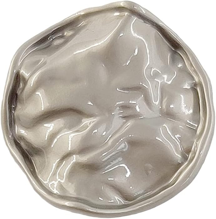 Silver Decorative Irregular Sewing Shank Buttons 20 Pcs - 18mm, 23/32" | Amazon (US)