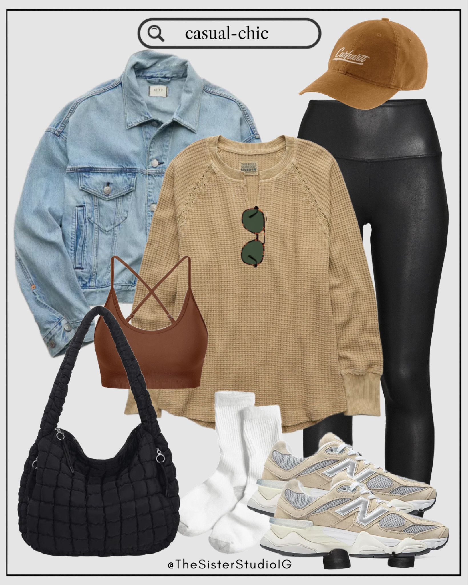 Casual-chic outfit idea with leggings and a denim jacket! Easy option to recreate with items in your closet!🫶🏼


#LTKShoeCrush #LTKStyleTip #LTKTravel