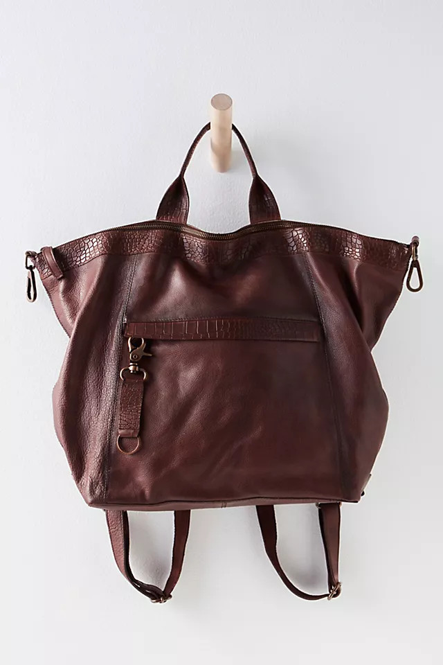 Joey Distressed Convertible Backpack | Free People (Global - UK&FR Excluded)
