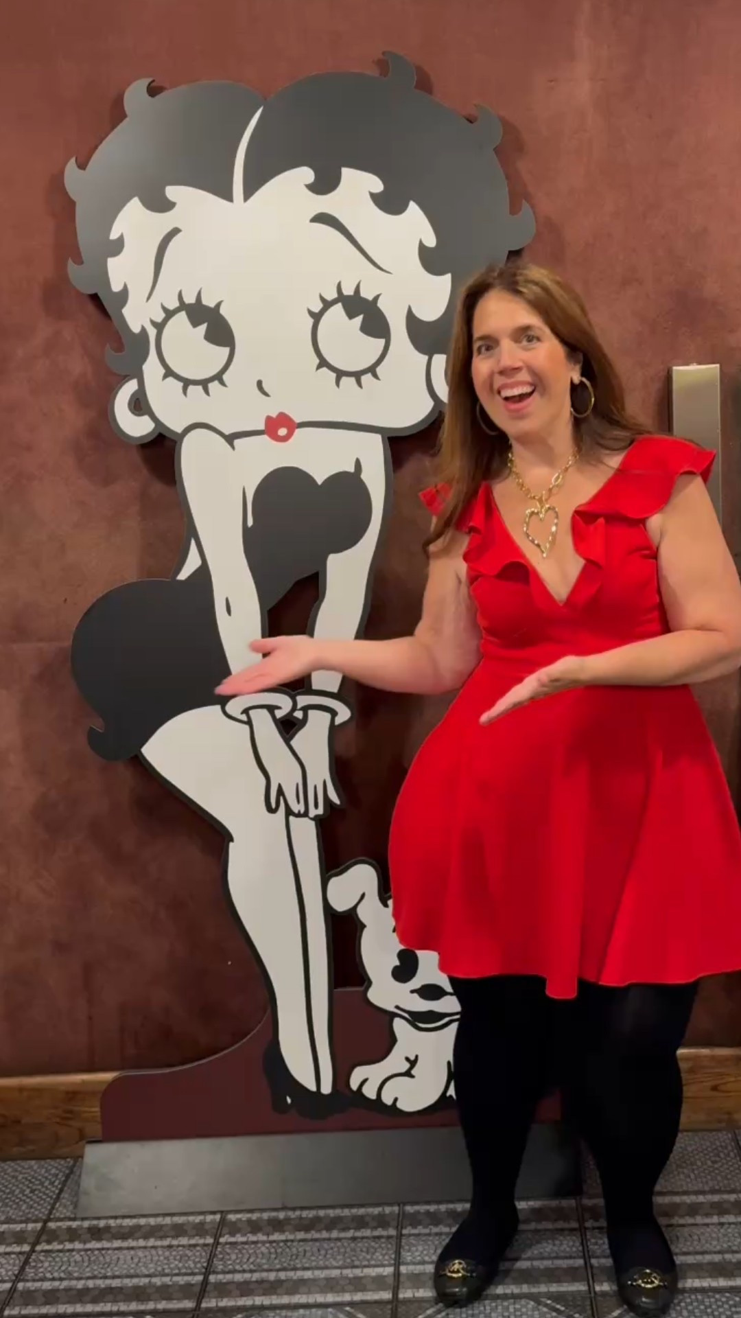 I LOVE Betty Boop!!!

For the past 36 hours I’ve had a whirlwind trip to Manhattan and I had the pleasure of attending the Broadway Show “Boop! The Musical” at the Broadhurst Theatre👏

The show was phenomenal and @jasmine_amy_r was the absolute embodiment of Betty Boop and her performance brought the audience to a standing ovation mid show! What an amazing moment to witness from our fabulous orchestra seats!🌟  What an incredible send off to her first “Tony’s Awards” attendance last night.

Truly thrilled to have been able to get to see this show that just started in April. It has been a minute since I have attended a Broadway show and “Boop! The Musical’ was just perfect!

IYKYK - NSV- Fitting comfortably into the seats🥳

Don’t you think this red dress was an awesome homage to Betty Boop!?💃🏻 #reddress

Have you been to a Broadway play? What had been your experience?



#LTKOver40 #LTKSummerEdit #LTKMidsize