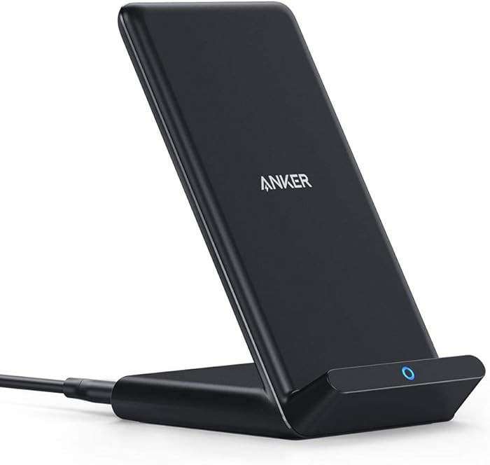 Anker 313 Wireless Charger (Stand), Qi-Certified for iPhone 17/17/17 Pro/17 Pro Max/15/14/13, 10W... | Amazon (US)