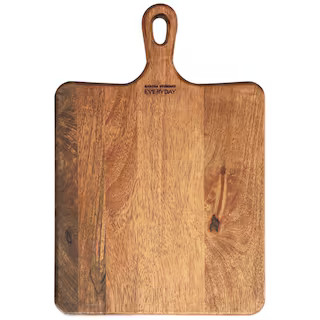 Westhaven 14 in. x 9.5 in. Square Acacia Wood Paddle Serving Board | The Home Depot