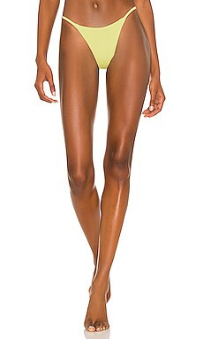 Maaji Butter Yellow Micro Mini Bikini Bottom in Yellow from Revolve.com | Revolve Clothing (Global)