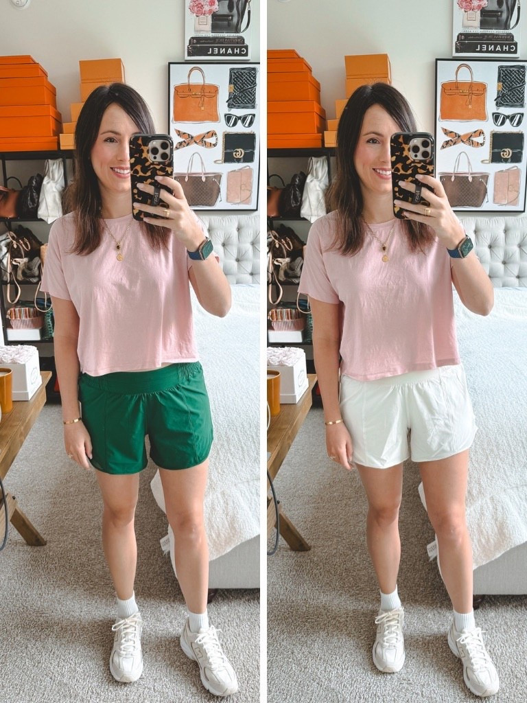 Lululemon hotty hot shorts in bone and everglade green in size 6



#LTKActive #LTKSeasonal #LTKStyleTip