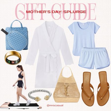 Mother’s Day gift ideas. Splurge. Pickleball bag. Walking pad. Pajamas and more 

#LTKSeasonal #LTKGiftGuide