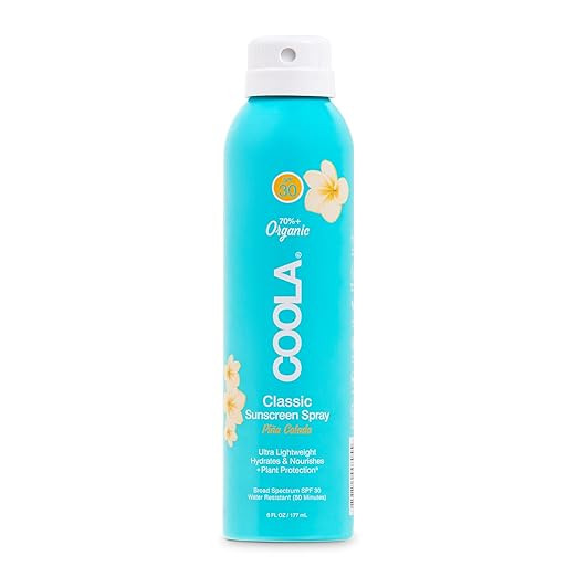 COOLA Organic Sunscreen SPF 30 Sunblock Spray, Dermatologist Tested Skin Care for Daily Protectio... | Amazon (US)