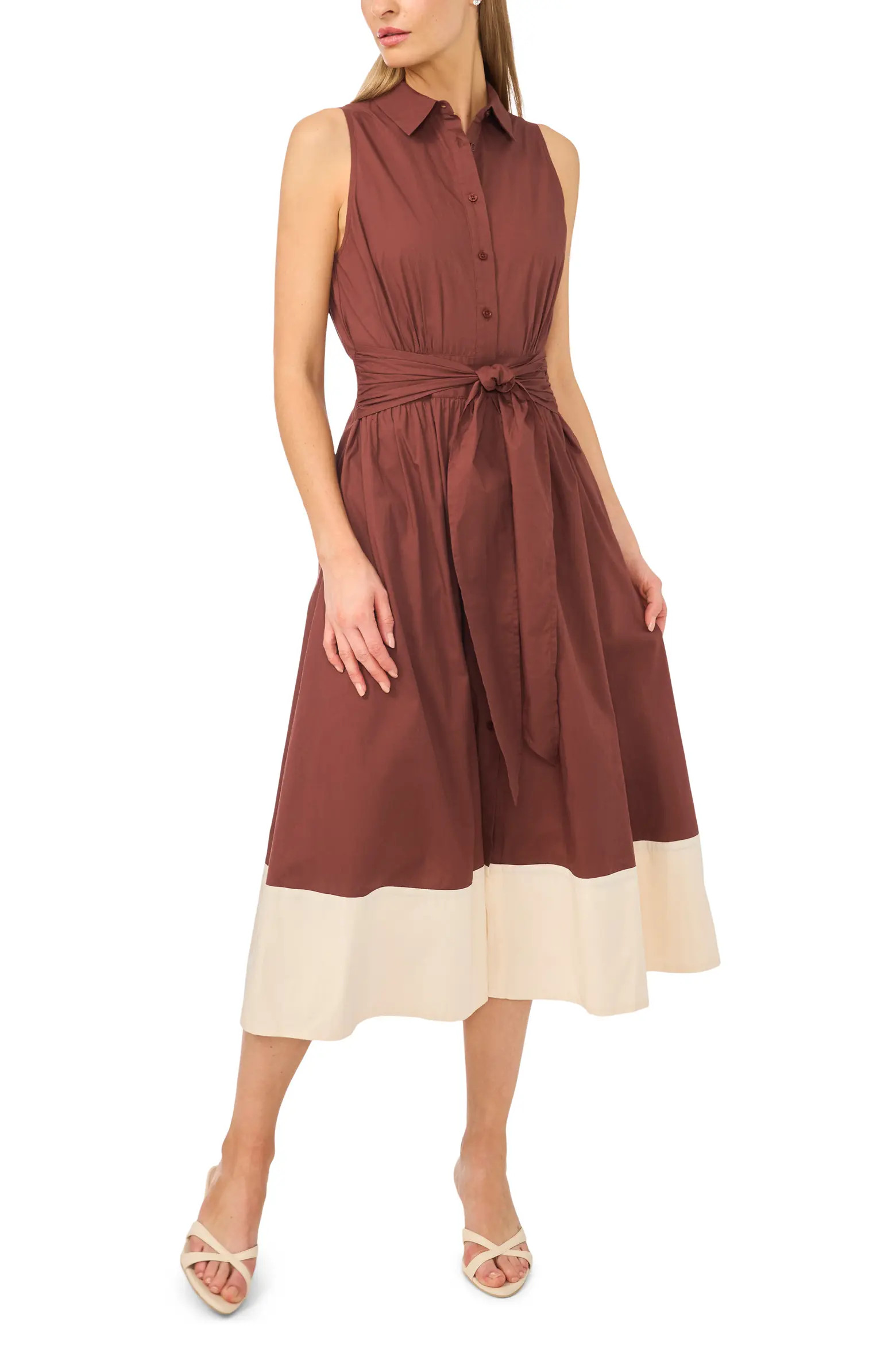 Tie Waist Shirtdress (Women) | Nordstrom | Nordstrom