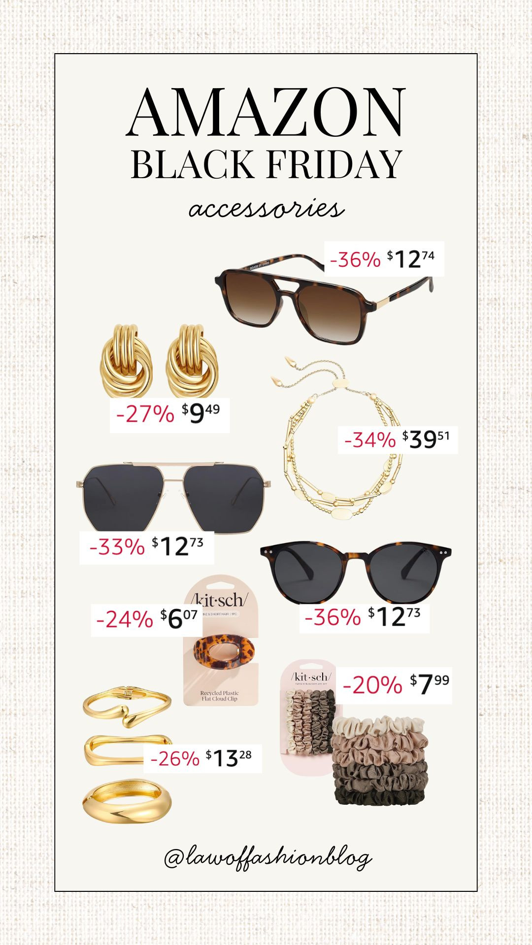 Amazon Black Friday deals on women's accessories! ✨ Sunglasses, jewelry, top-rated, hair accessories, clips, hair tie, under $20, gift ideas for her, stocking stuffers 

 #LTKCyberWeek #LTKSaleAlert #LTKFindsUnder50