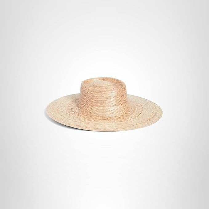 Women's Palma Wide Straw Boater Hat | Amazon (US)