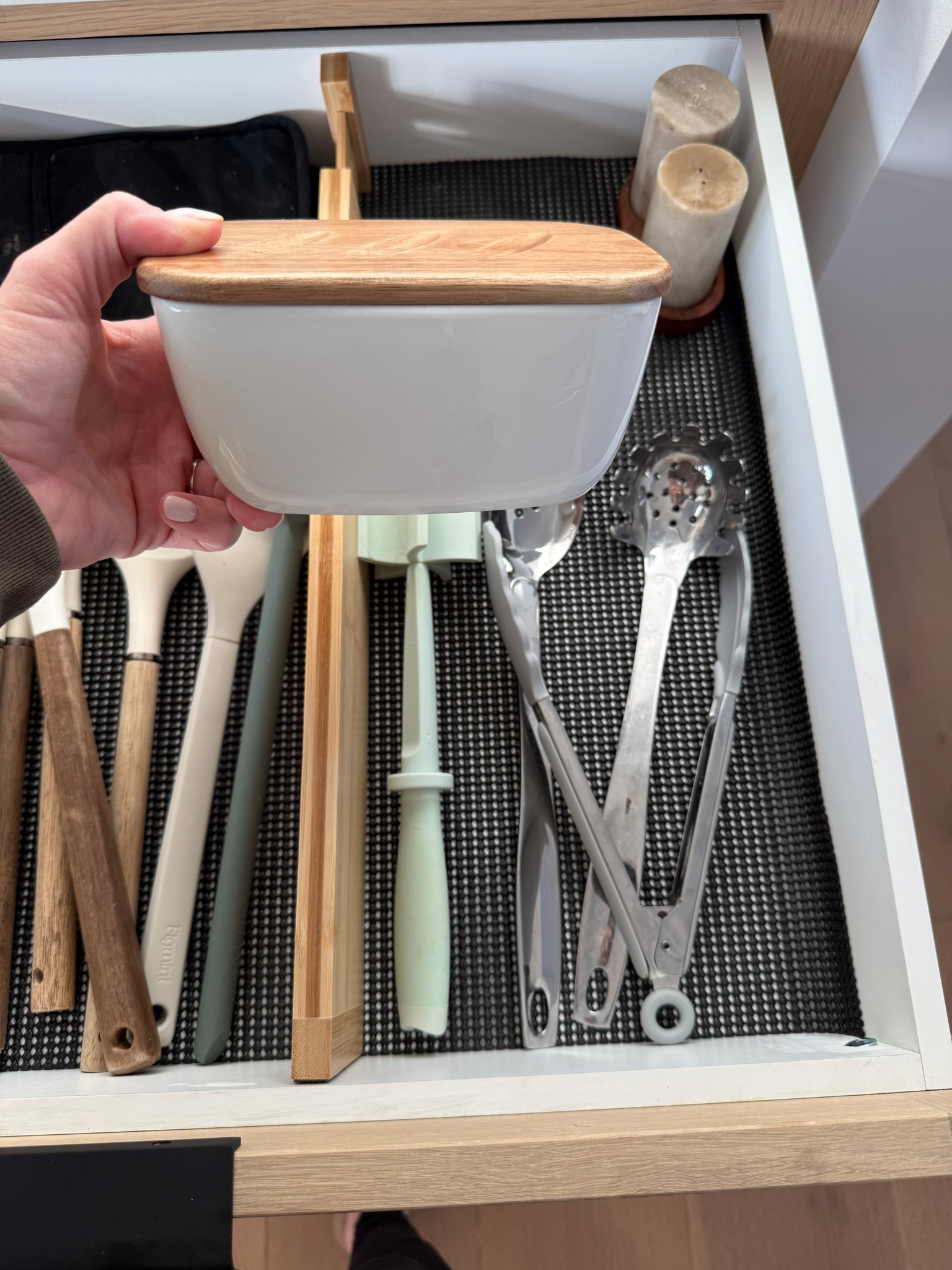 This butter container! We ditched the messy pretty butter containers, and use this one that seals and fits in a drawer! 

#LTKHome