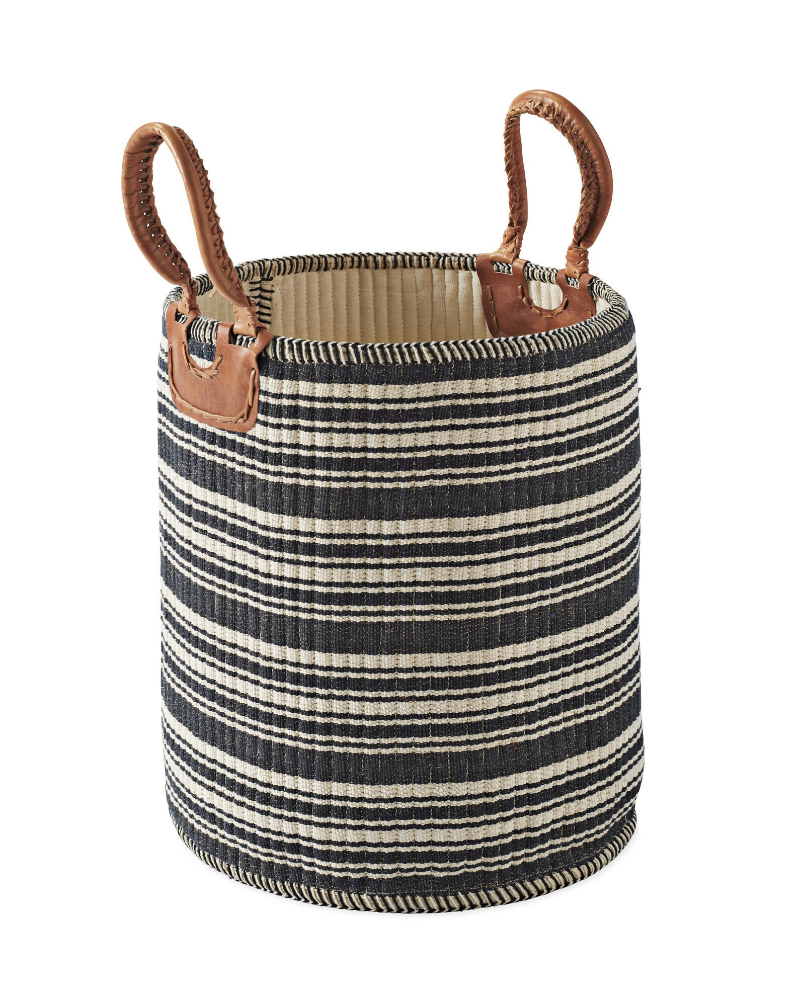 Huntington Basket - Black | Serena and Lily