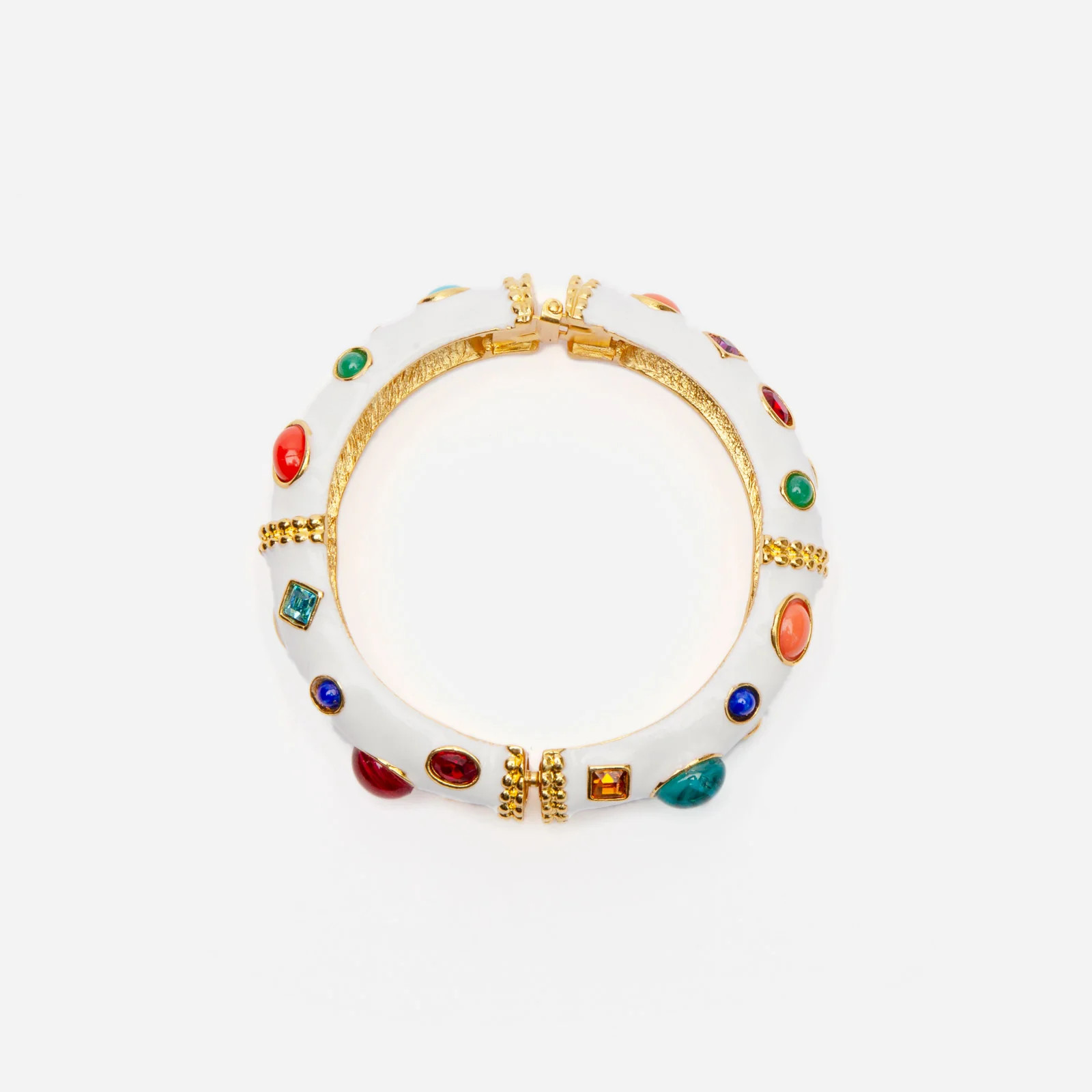 Enamel Gem Bangle Multi | 